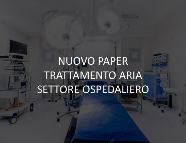 TRATTAMENTO ARIA SETTORE OSPEDALIERO