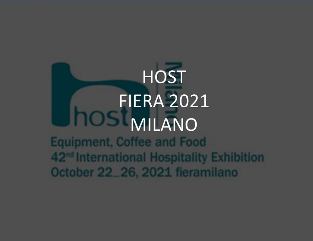 HOST 2021 a Milano 22-26.10.2021