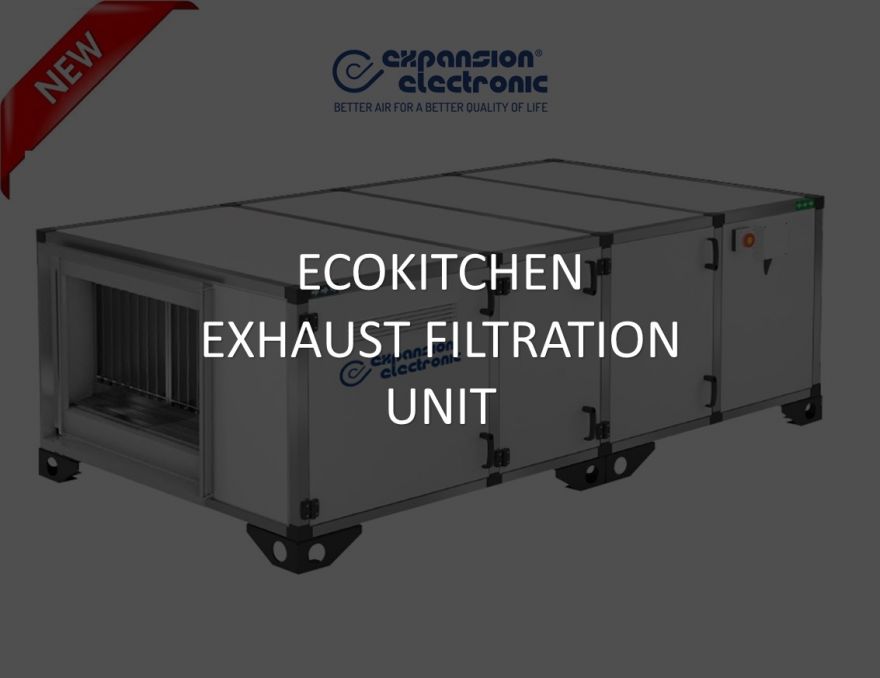 New ECOKITCHEN exhaust filtration unit