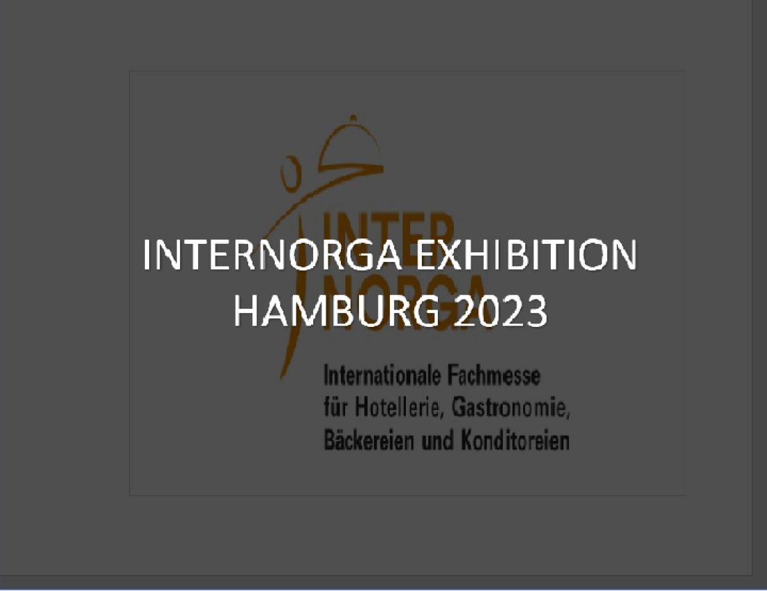INTERNORGA AMBURGO 10-14 MARZO 2023
