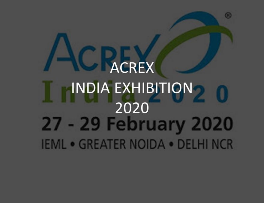 ACREX 2020 in India 27-29.02.2020